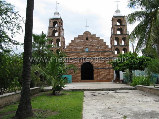 tula del rio04.JPG - The church had been recently rebuilt.